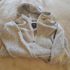 3/4 zip hooded pullover